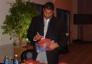 2005 Super Bowl in Jacksonville - Guest Speaker Donnie Edwards       